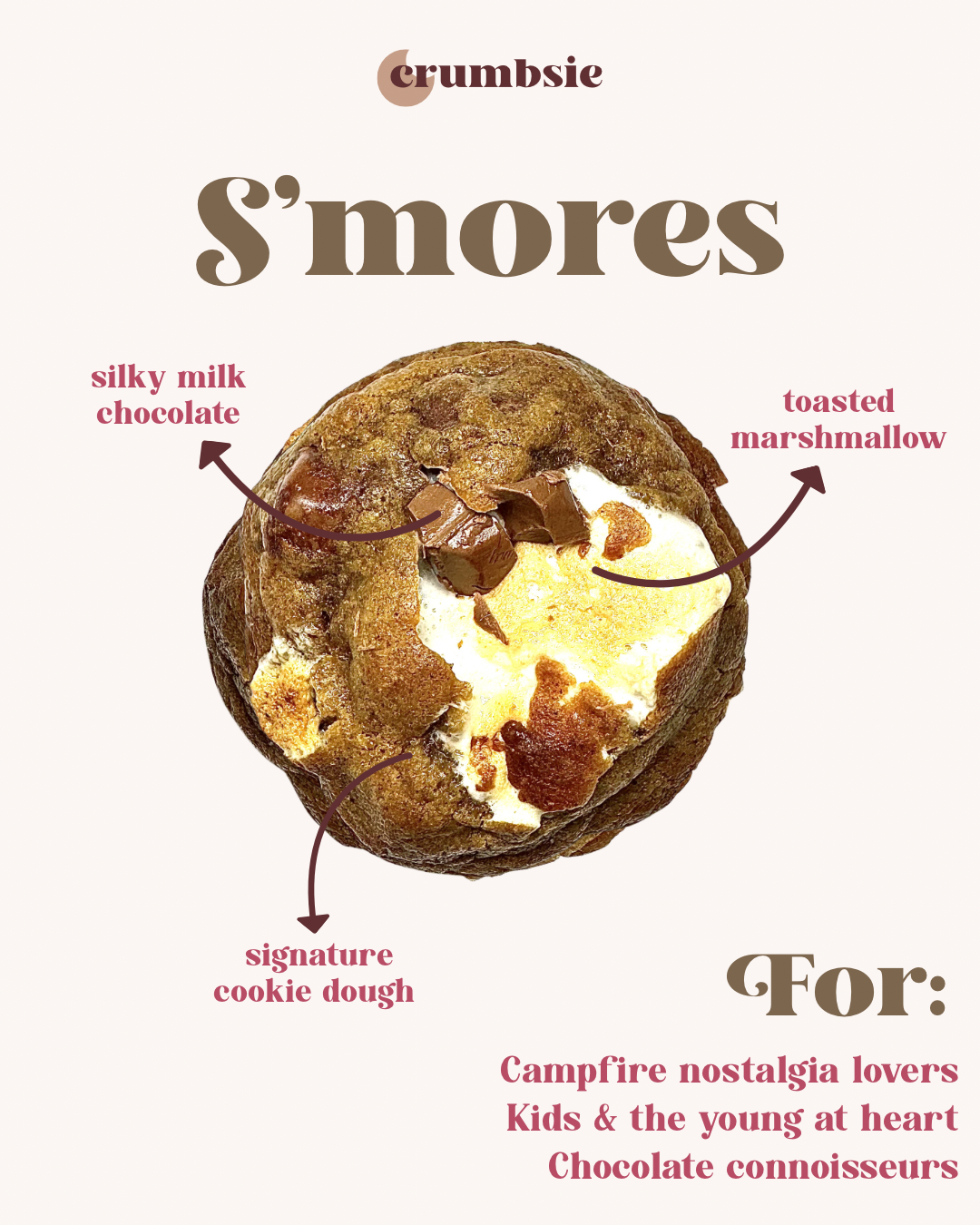Image crumbsie — Home-Baked Chunky Cookies in Hougang