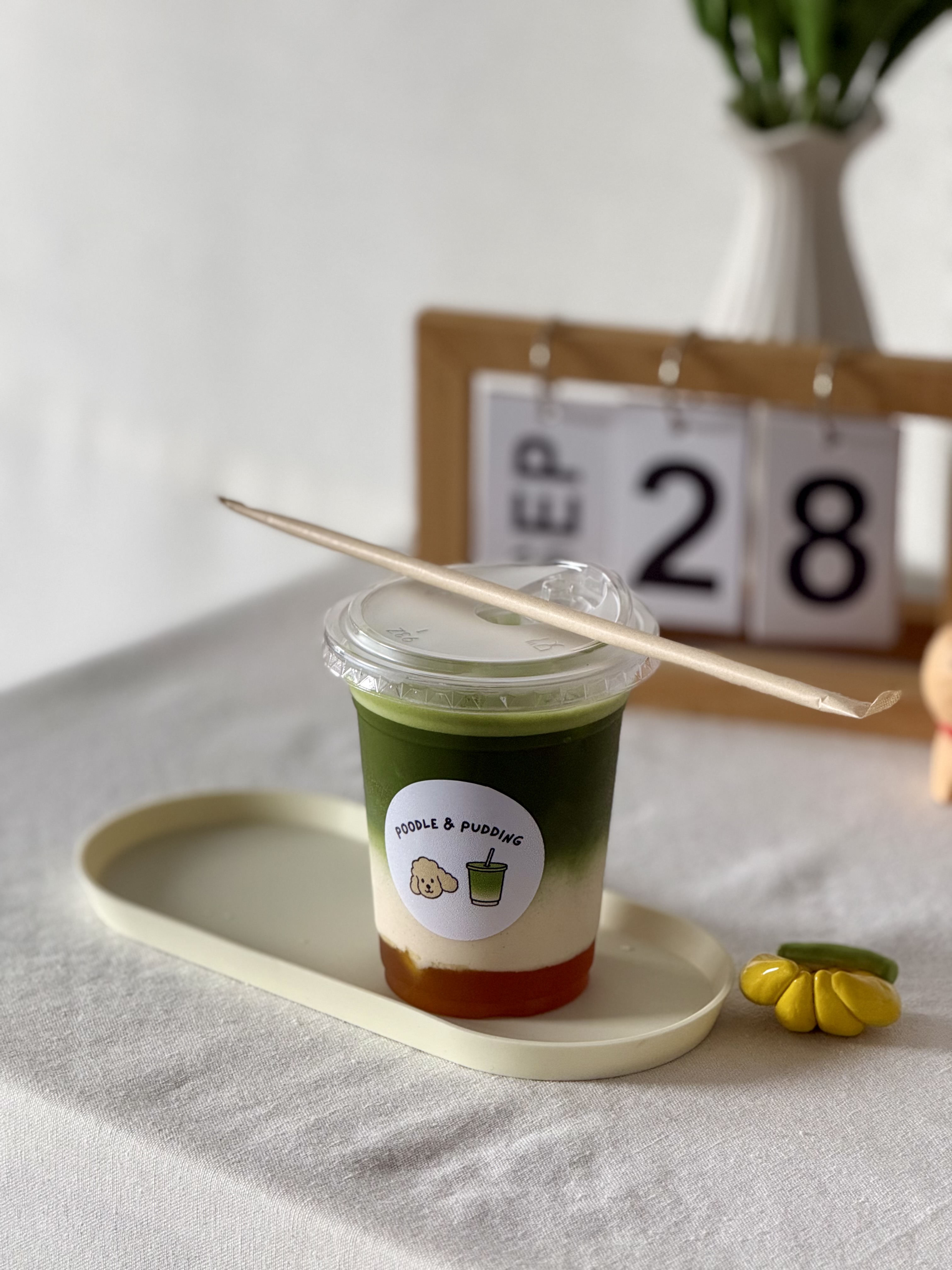 Image Poodle & Pudding — Home Café for Matcha & Banana Pudding