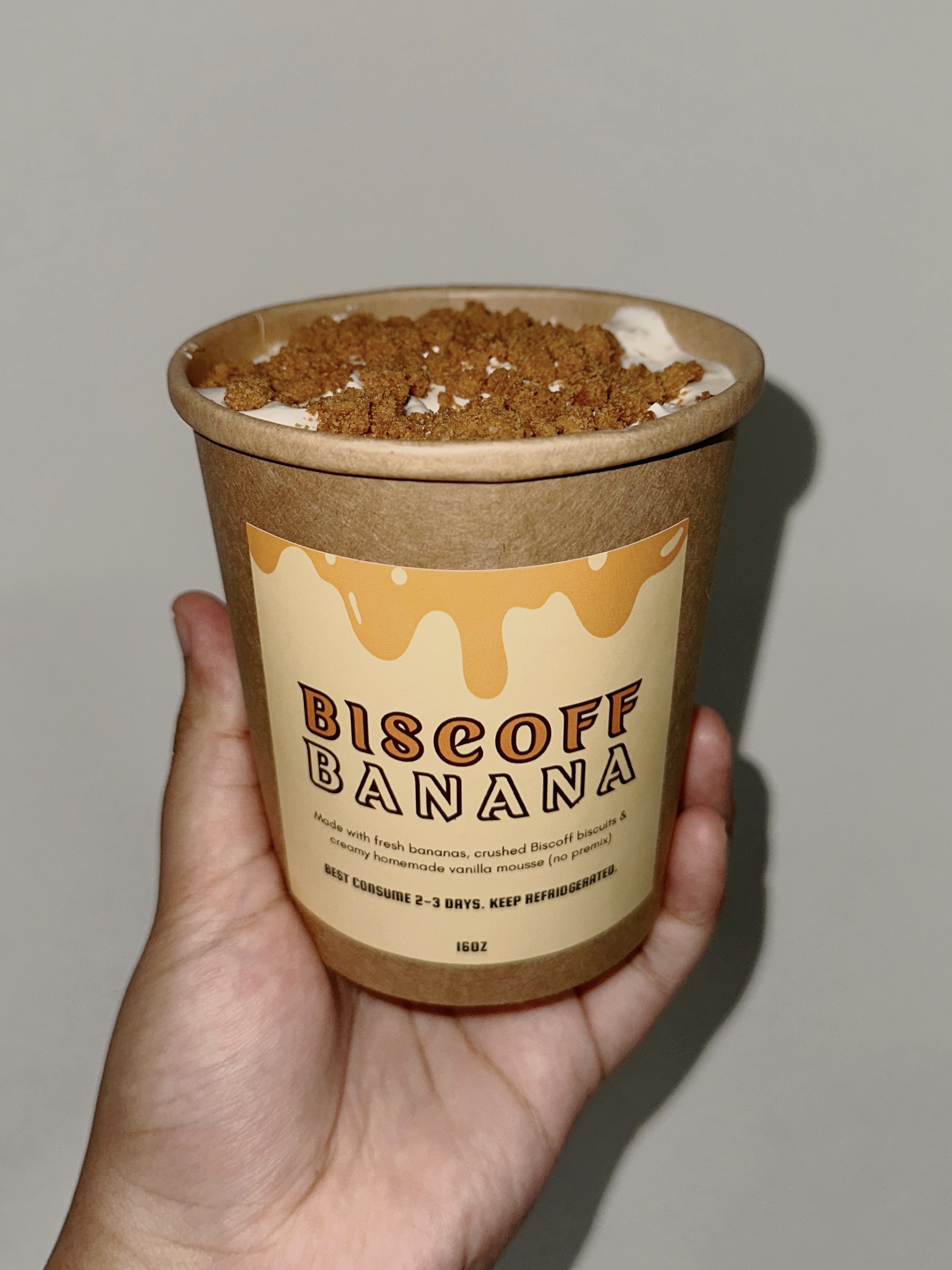 Image Baked By Hud — Biscoff Banana Pudding & Mini Donuts in Bukit Panjang